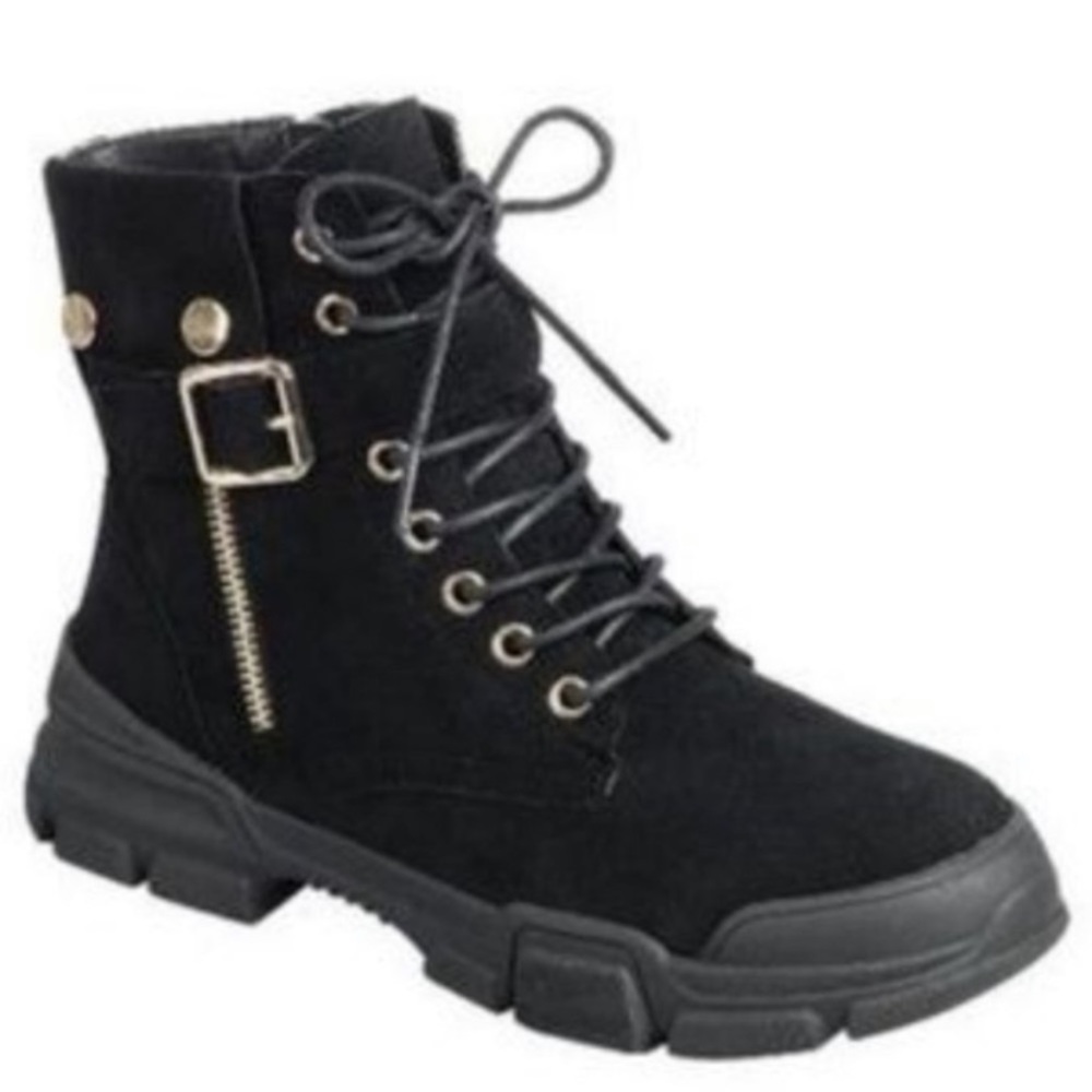 🖤🆕 Black zip combat boots - Picture 4 of 5